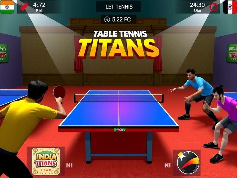 India Table Tennis Titans Indian festival event