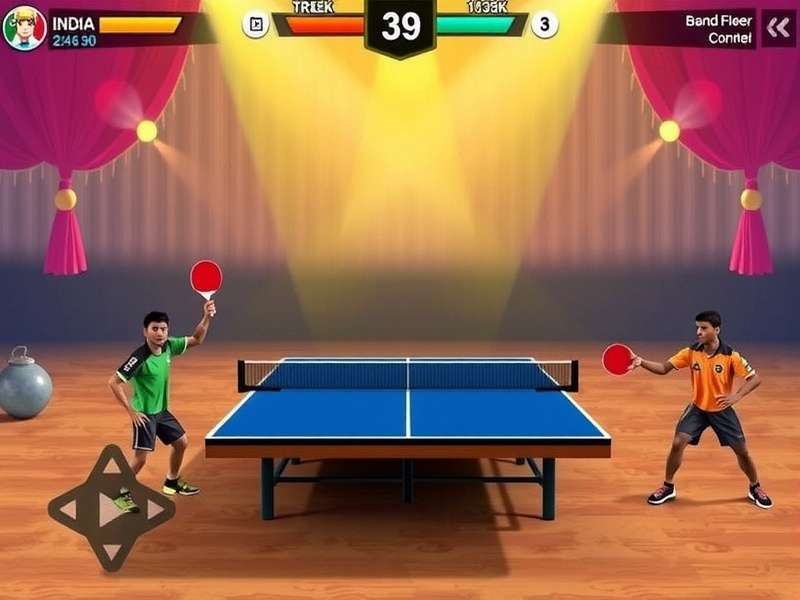 India Table Tennis Titans control demonstration